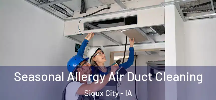  Seasonal Allergy Air Duct Cleaning Sioux City - IA